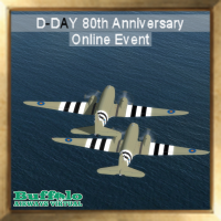 Commemorating FZ668's D-Day flight.
